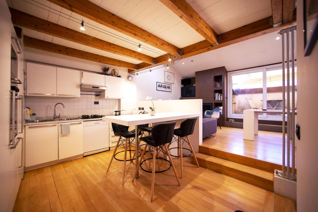 Gethekey Borgo Terrace Apartment Bologna Buitenkant foto